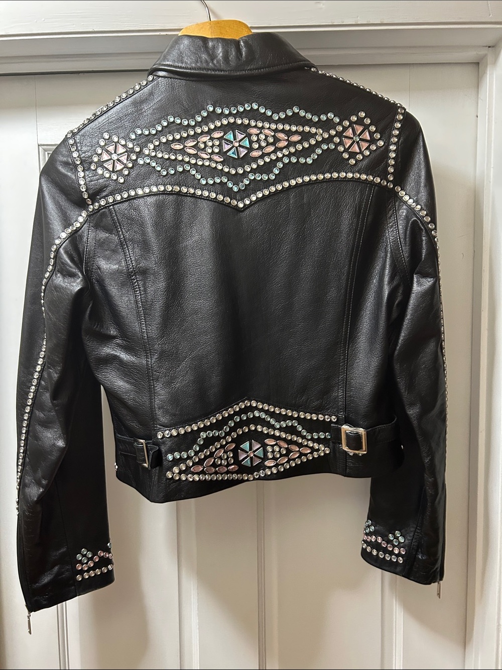 Cripple Creek Studded Leather Jacket